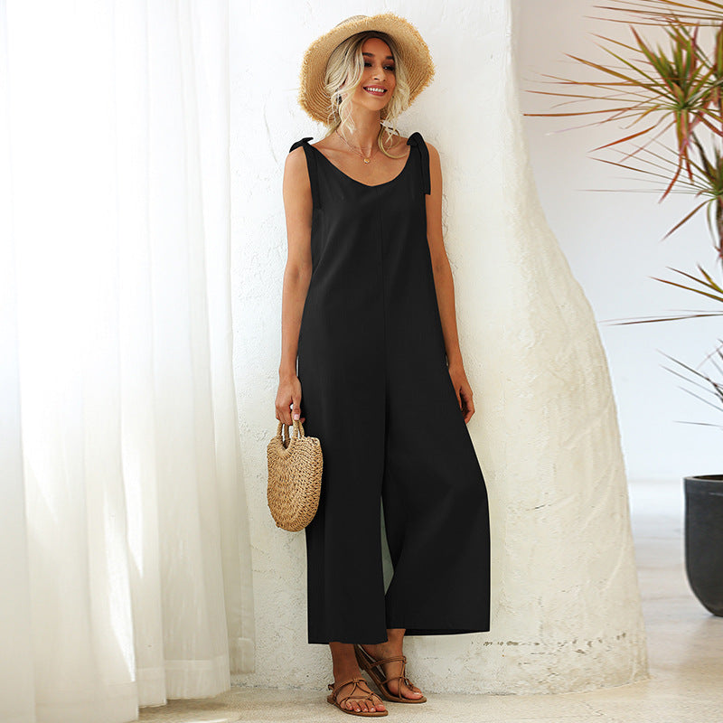 Casual Summer Wide Legs Jumpsuits & Rompers