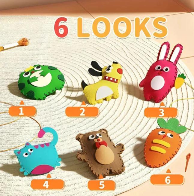 MiniMasterpiece DIY Sewing Kit - Easily Make Pretty Dolls! + 50% OFF