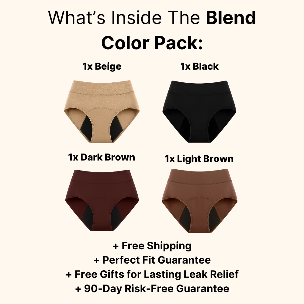 The AuraDry Leak-Proof Underwear - 100% Leak-Proof Technology, Seamless Comfort,+ 50% OFF