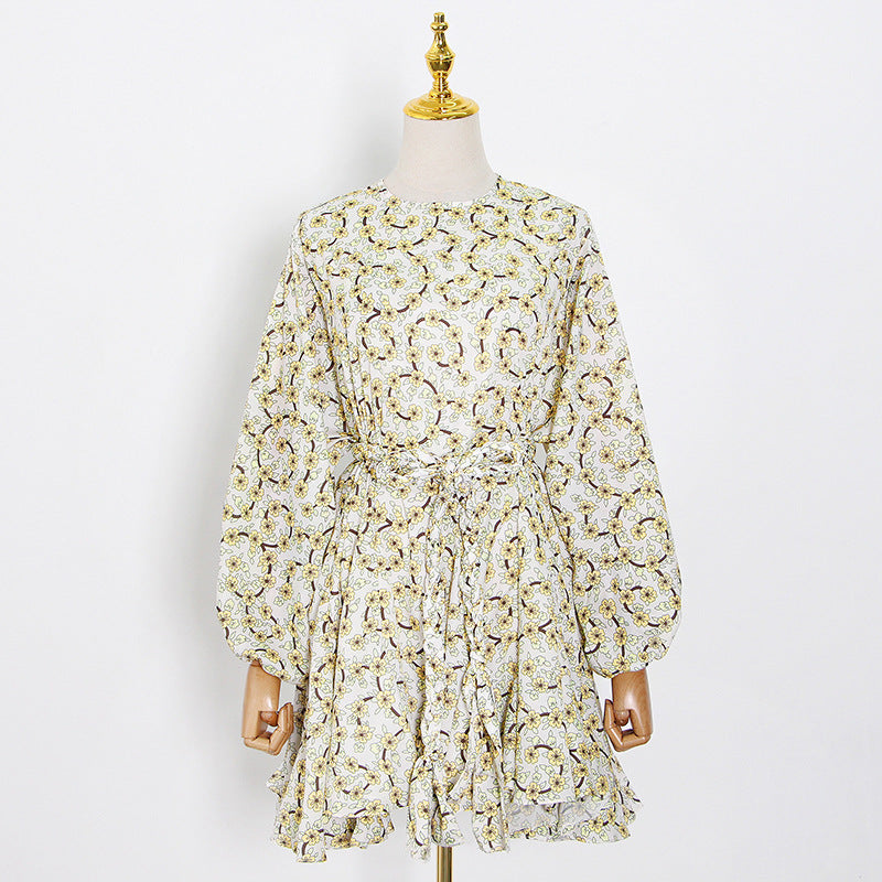 Elegant Long Sleeves Short Dresses