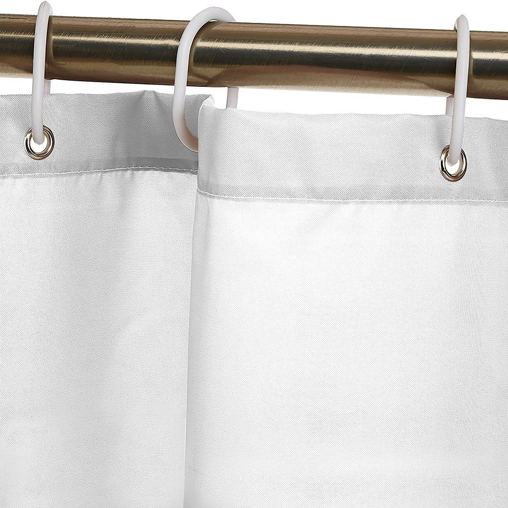 3D Wall Animal Design Shower Curtain Bathroom Rug Set Bath Mat Non-Slip Toilet Lid Cover