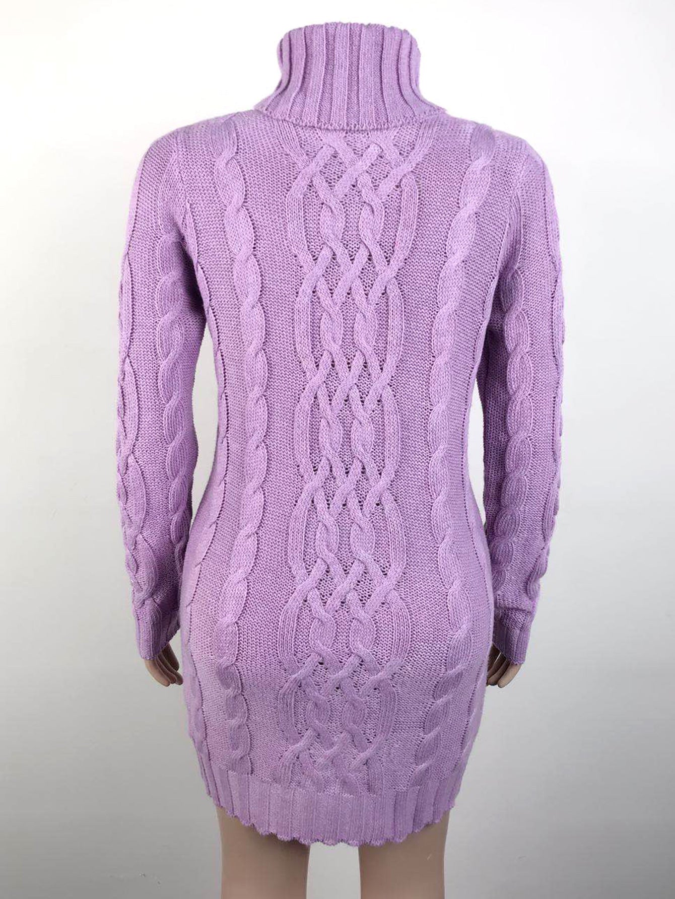 Vintage Turtleneck Knitted Pullover Sweaters