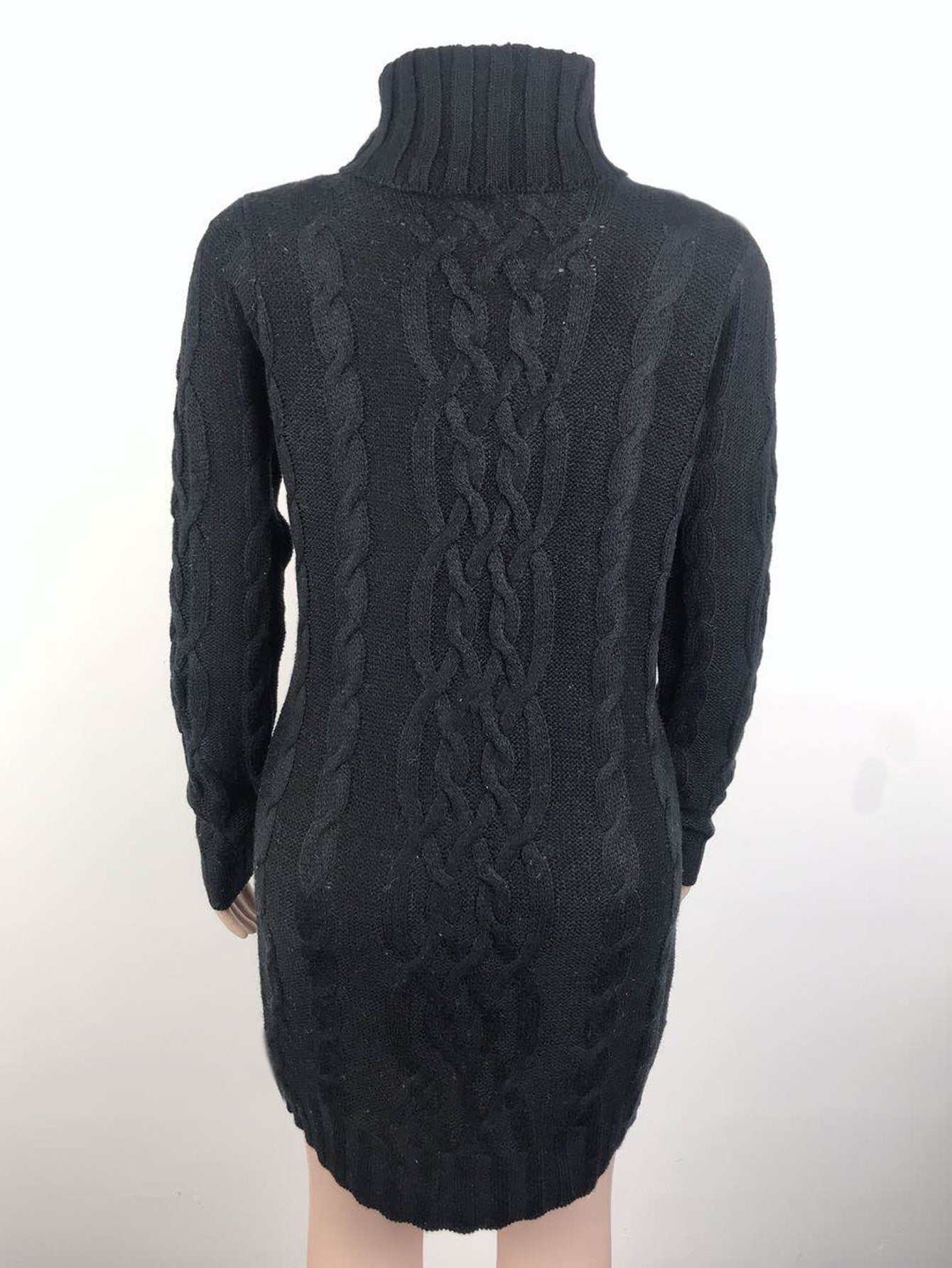 Vintage Turtleneck Knitted Pullover Sweaters