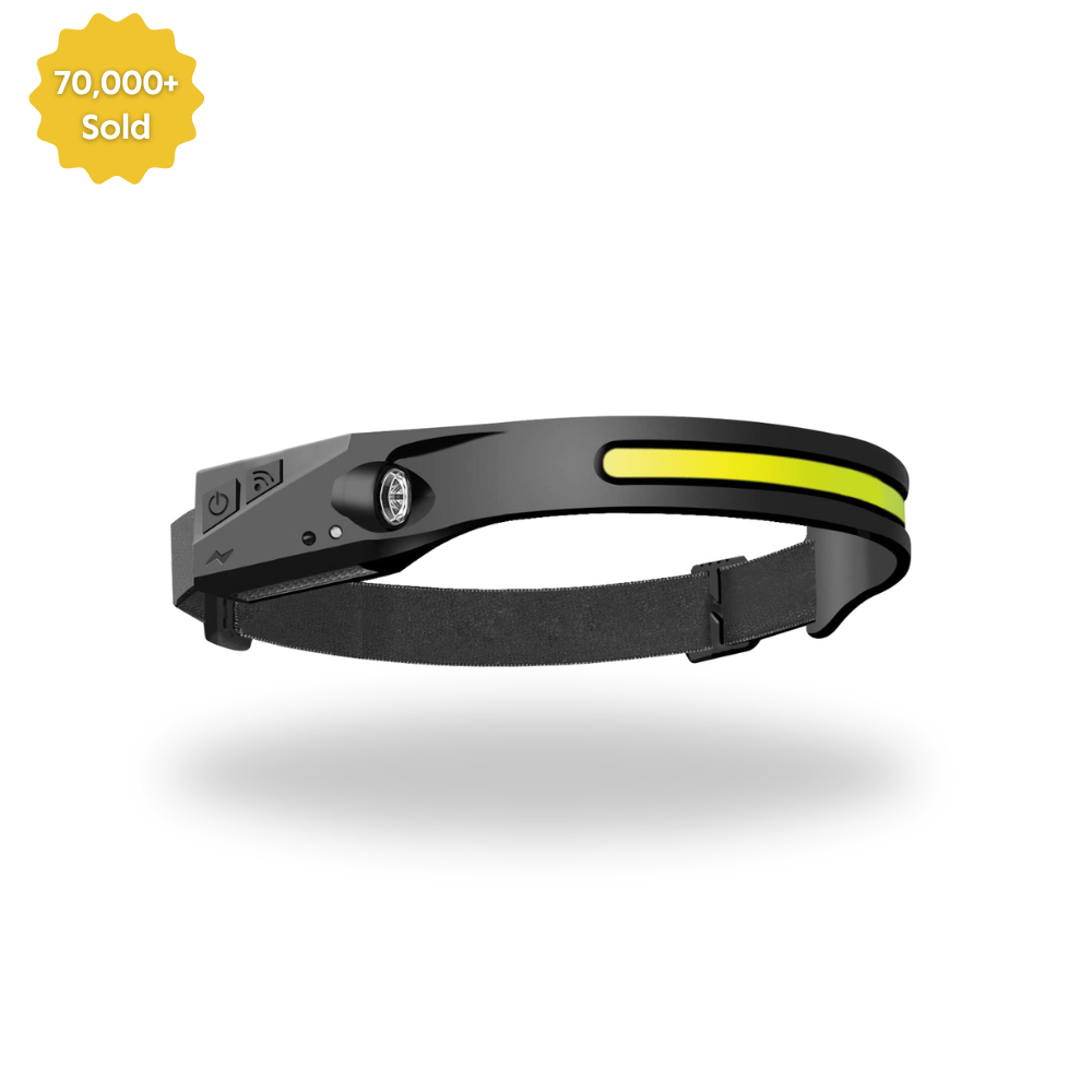 The HorizonBeam Headlamp - 230¡ã Wide Light, Hands-Free Comfort + 50% OFF
