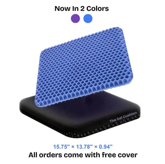 The GeliFlex Cushion - End Sitting Pain, Instantly - 50% OFF