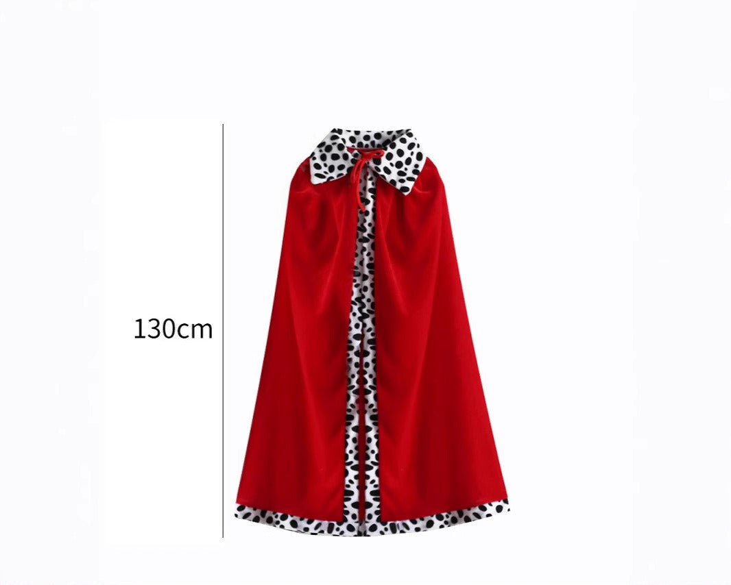 Halloween King Cape Costume for Kids & Adults