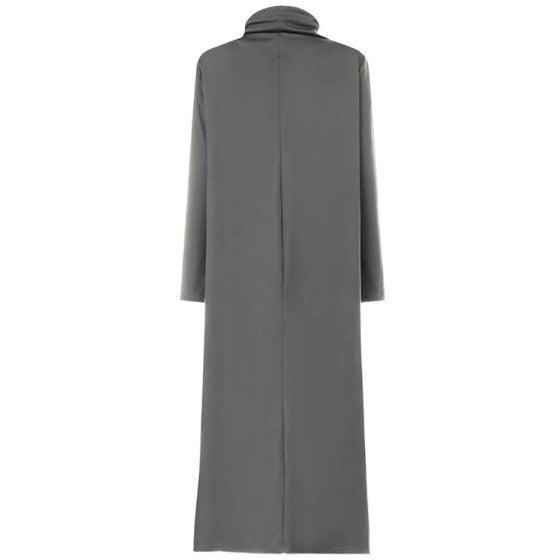 Women Irregular Turtleneck Sporting Long Hoodies-Cozy Dresses-Free Shipping at meselling99