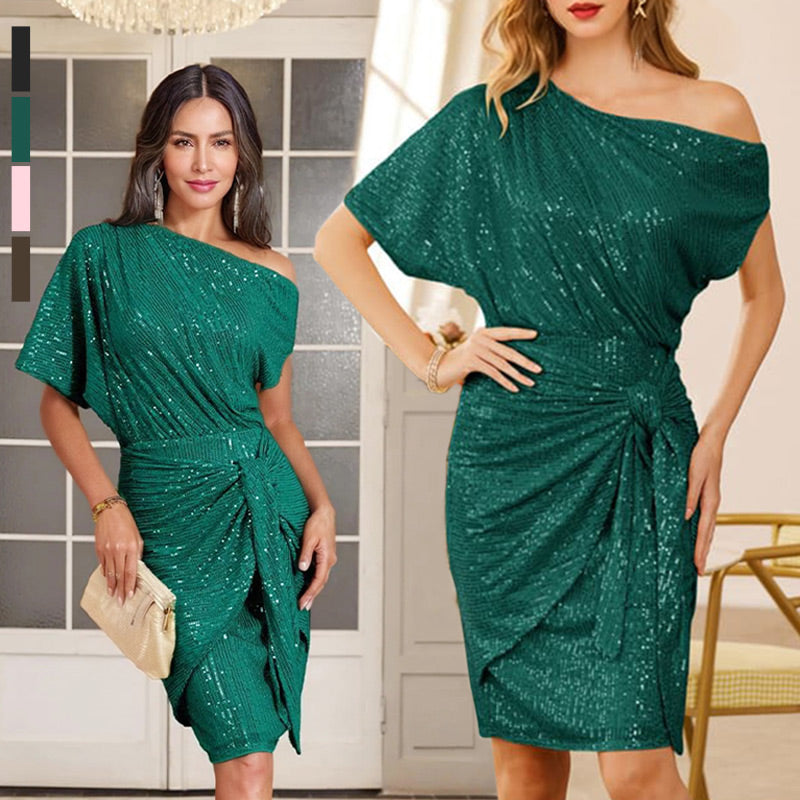 The Athena Sequin Dress - Effortless Social Dominance + - 50% OFF