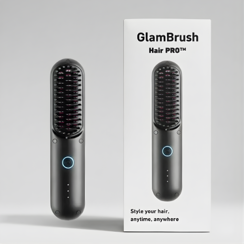 GlamBrush ¨C Salon-Sleek Hair In 5 Minutes + 50% OFF