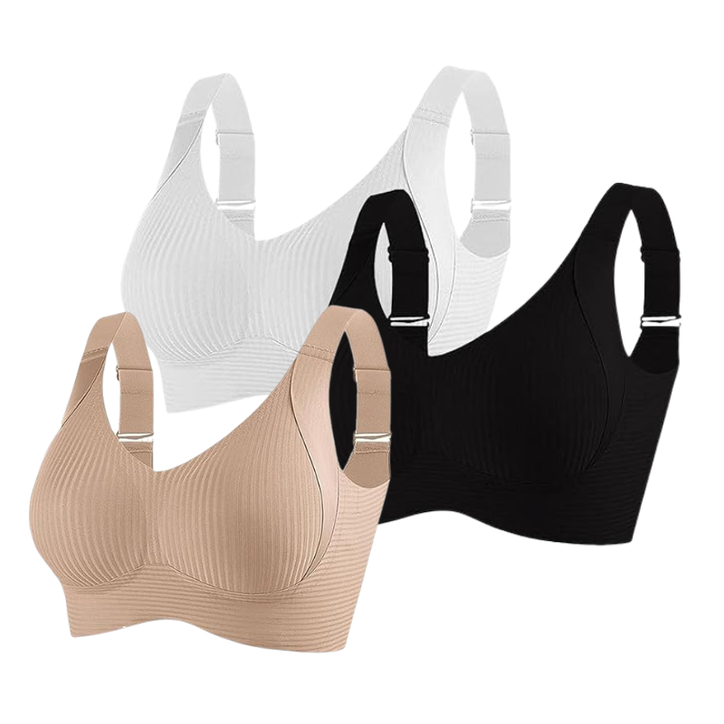 ElevateEase Wireless Bra + Experience Unrivaled Lift & Liberating Comfort - 1+2 FREE