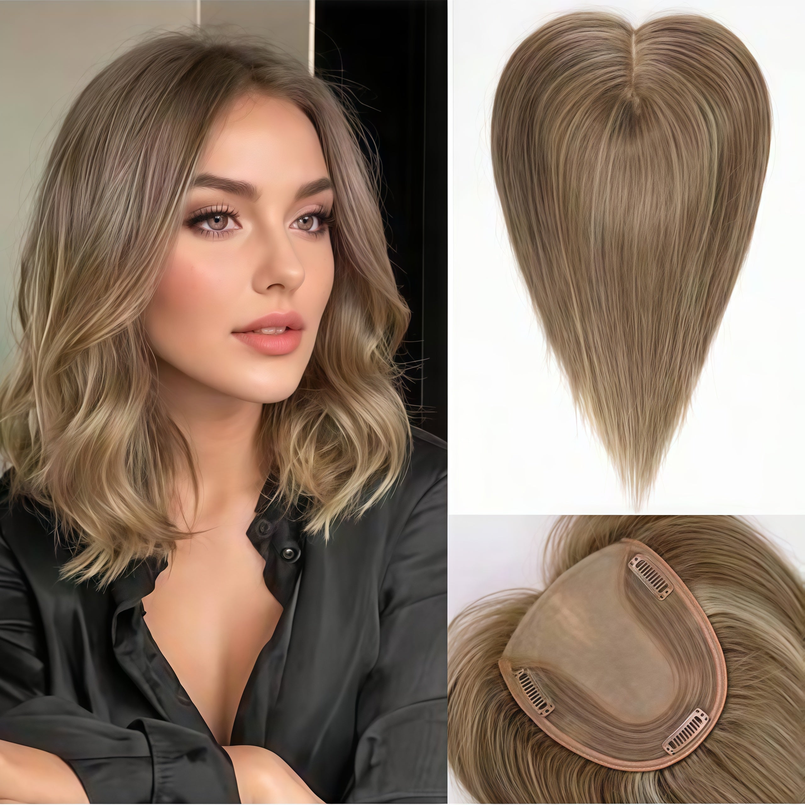 The AuraClip Hair Extension - Effortless Beauty, Instant Volume, and Full-Length Glamour + 50% OFF