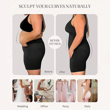 The CurveSculpt Shaper Shorts - Sculpt Your Curves, Stay in Place + 50% OFF