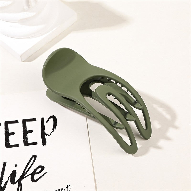Minimalist Hair Clip Concave Coiffure Duckbill Claw Clip