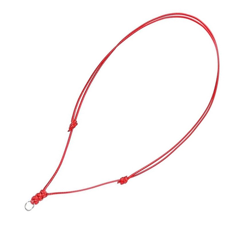 Adjustable Metal Loop Necklace Strap