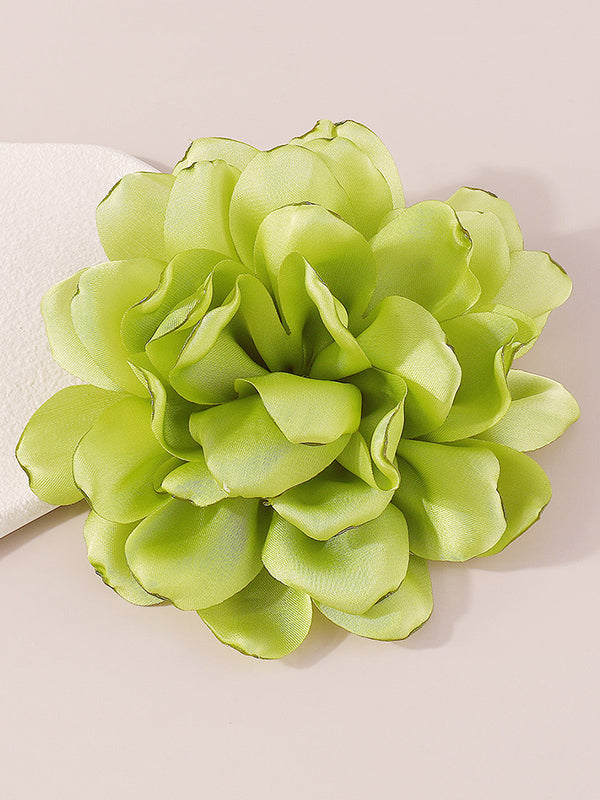 Three-Dimensional Flower Brooch Accessories