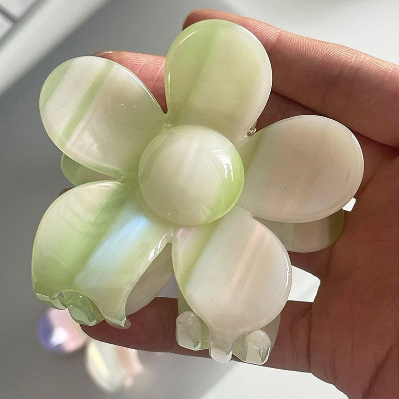 Elegant Flower Shape Hair Claw Clip