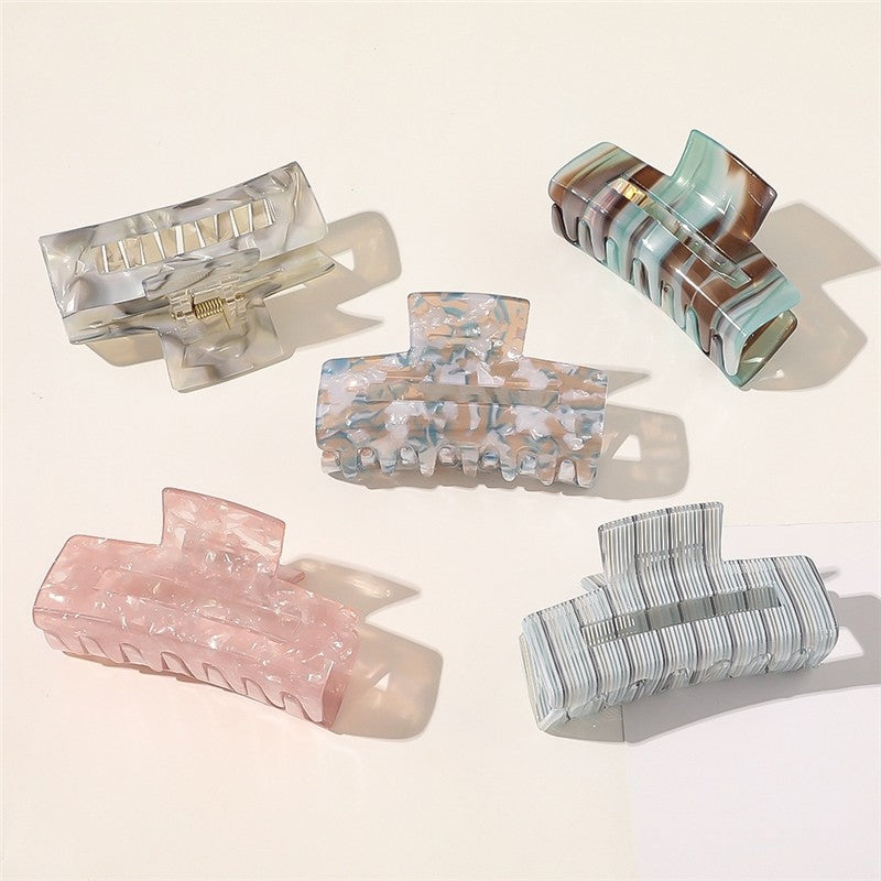 Trendy Large Acetate Hair Claw Clip