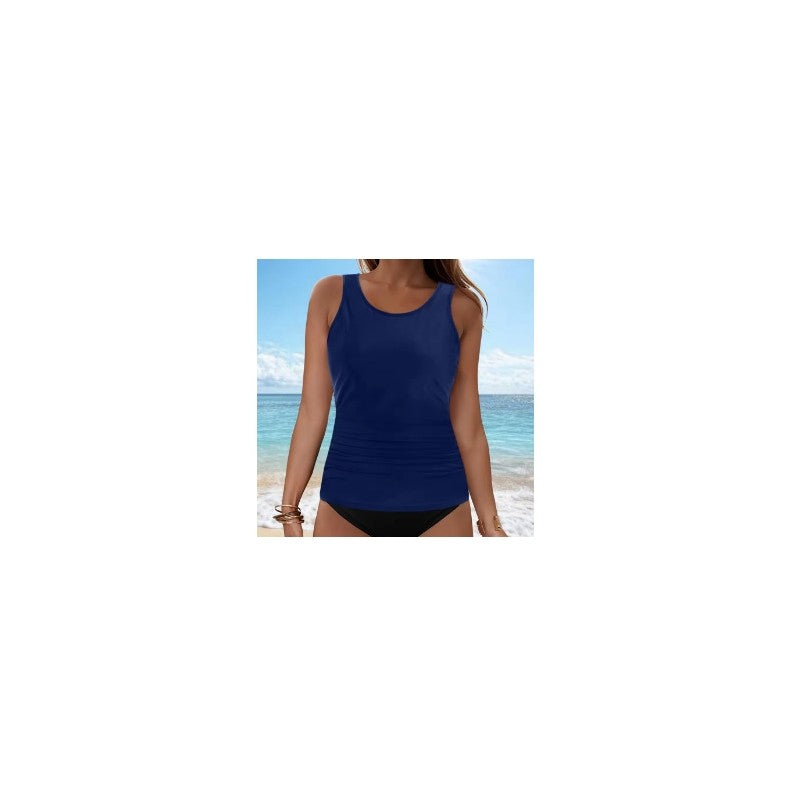 Solid Color Bikini Top For Beach And Hot Spring