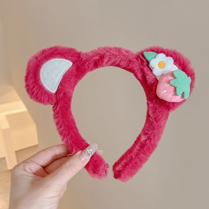 Cartoon Cute Face Wash Headband Hair Band