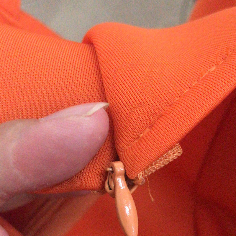 Elegant Orange Evening Party Dresses-Dresses-Free Shipping at meselling99