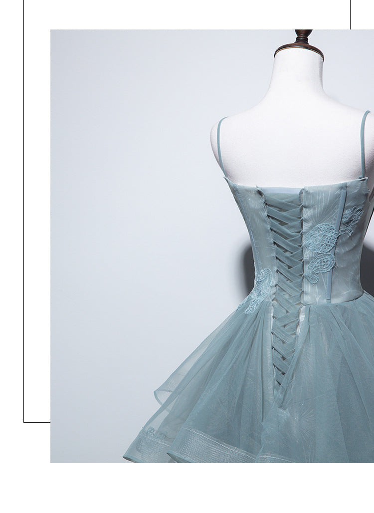 Light Green Strapless Ball Gown Party Dresses-Dresses-Free Shipping at meselling99