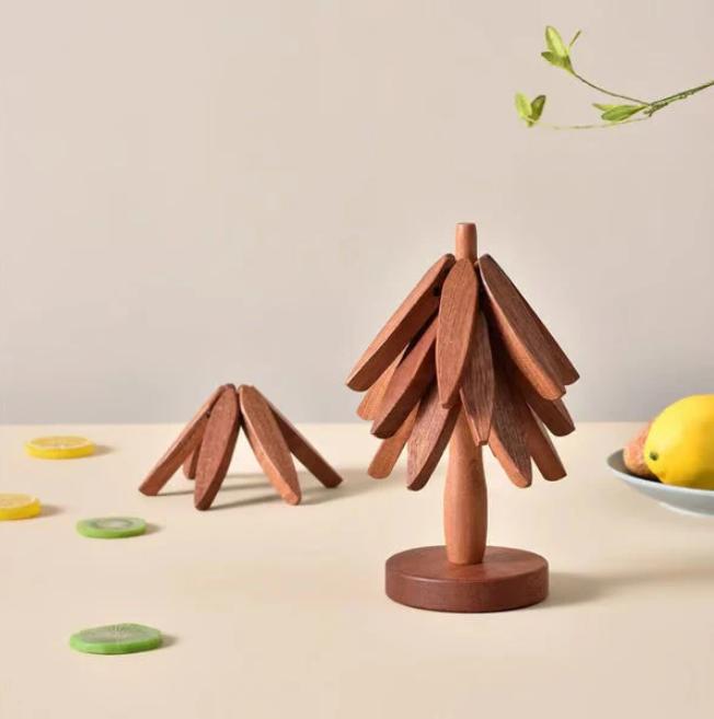 The CozyTree Trivet Set - Protect Your Table, Decorate Your Kitchen + 50% OFF