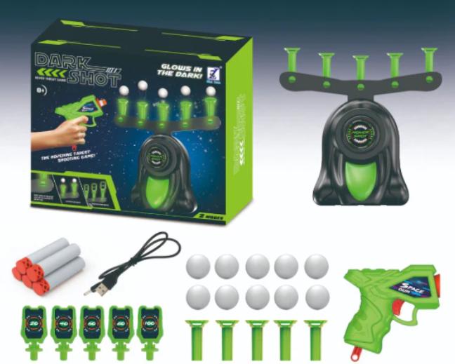 The DarkShot Target Game - Hovering Targets, Glow-in-the-Dark Fun + 50% OFF