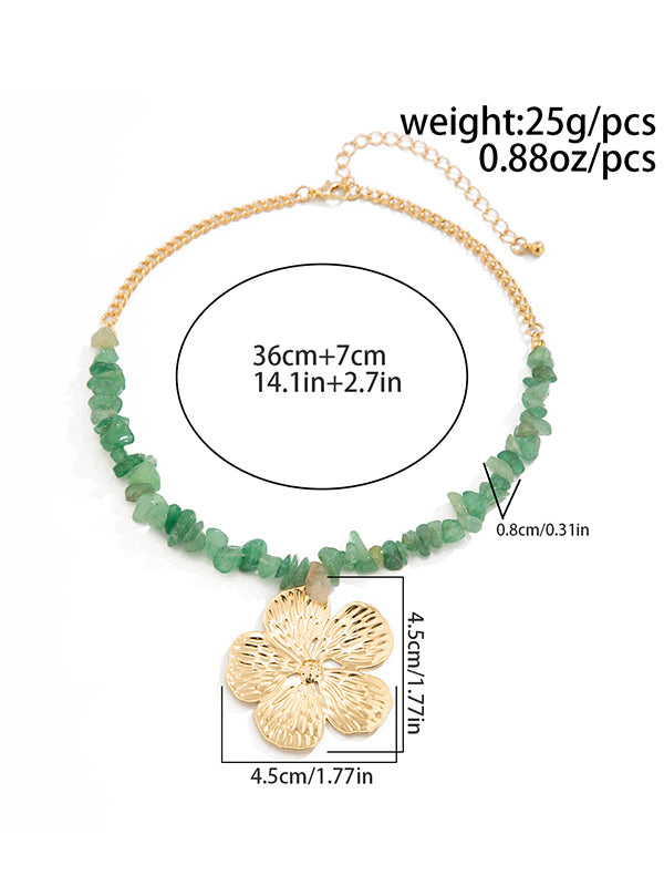 Flower Shape Necklaces Accessories