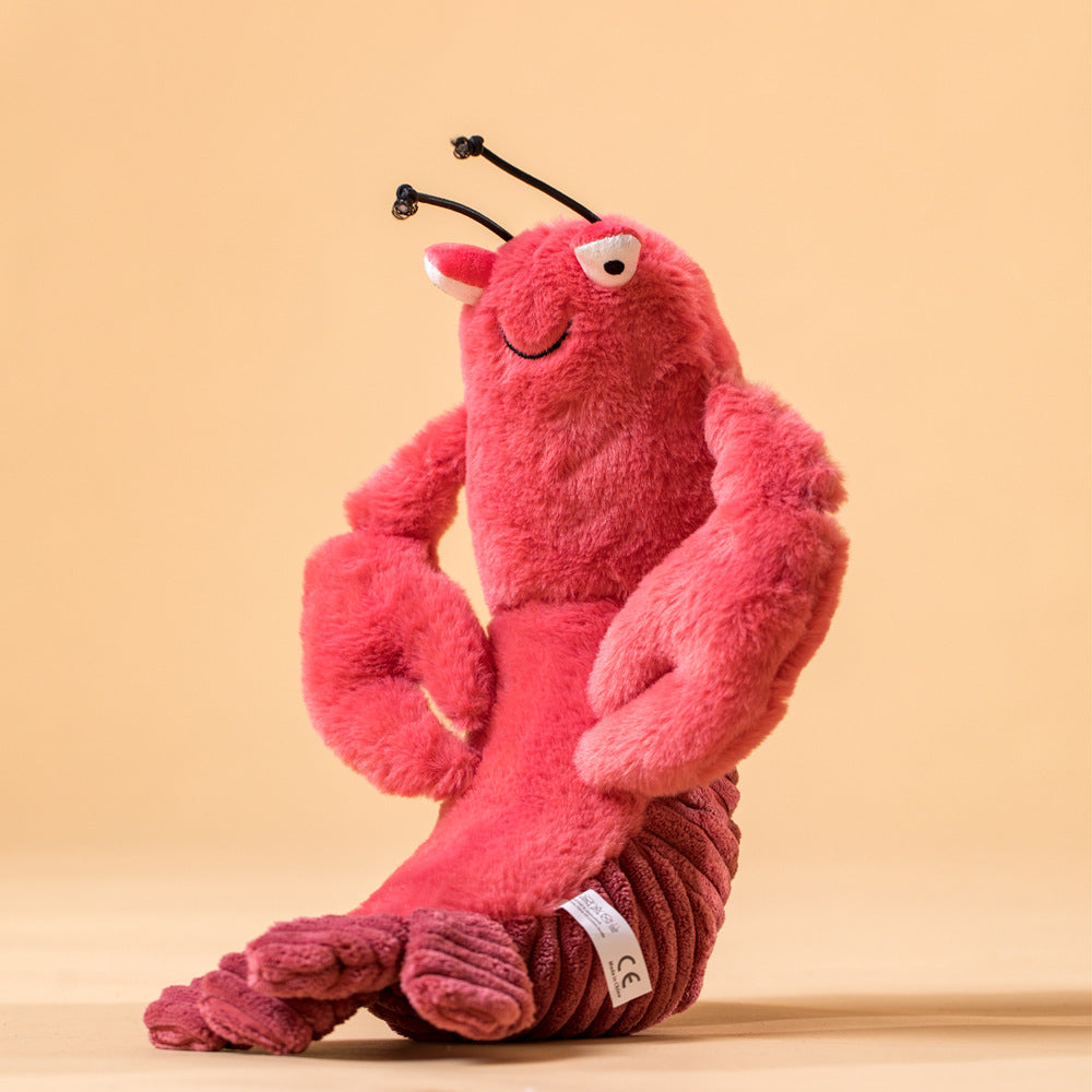 Pipi Shrimp Larry & Sheldon Crayfish Plush Toy