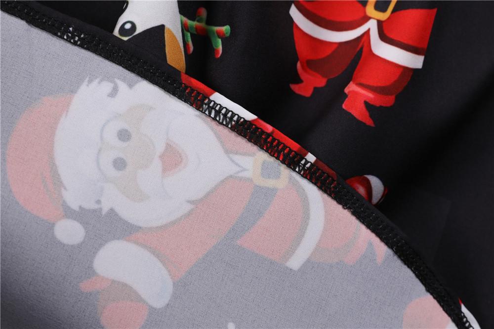 Merry Christmas Short Sleeves Dresses-Dresses-Free Shipping at meselling99