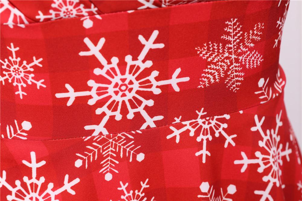 Merry Christmas Short Sleeves Dresses-Dresses-Free Shipping at meselling99