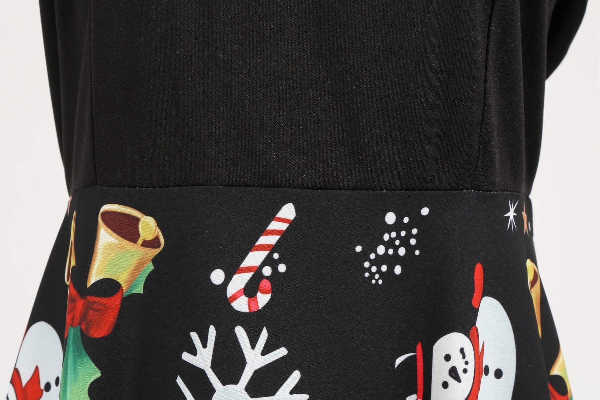 Christmas V Neck Long Sleeves Winter Women Dresses-Vintage Dresses-Free Shipping at meselling99