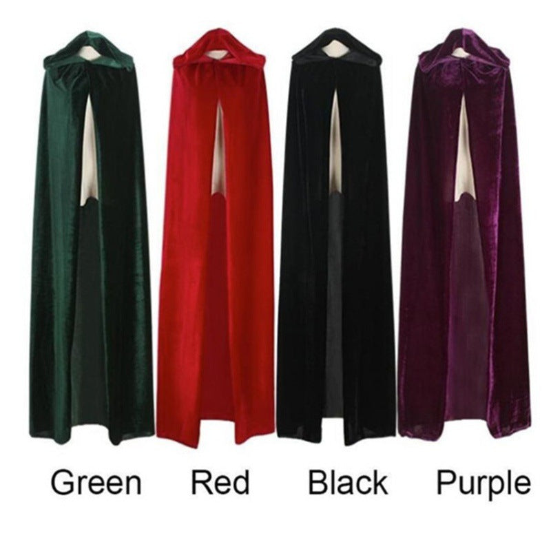 Halloween Velvet Cape Cloak