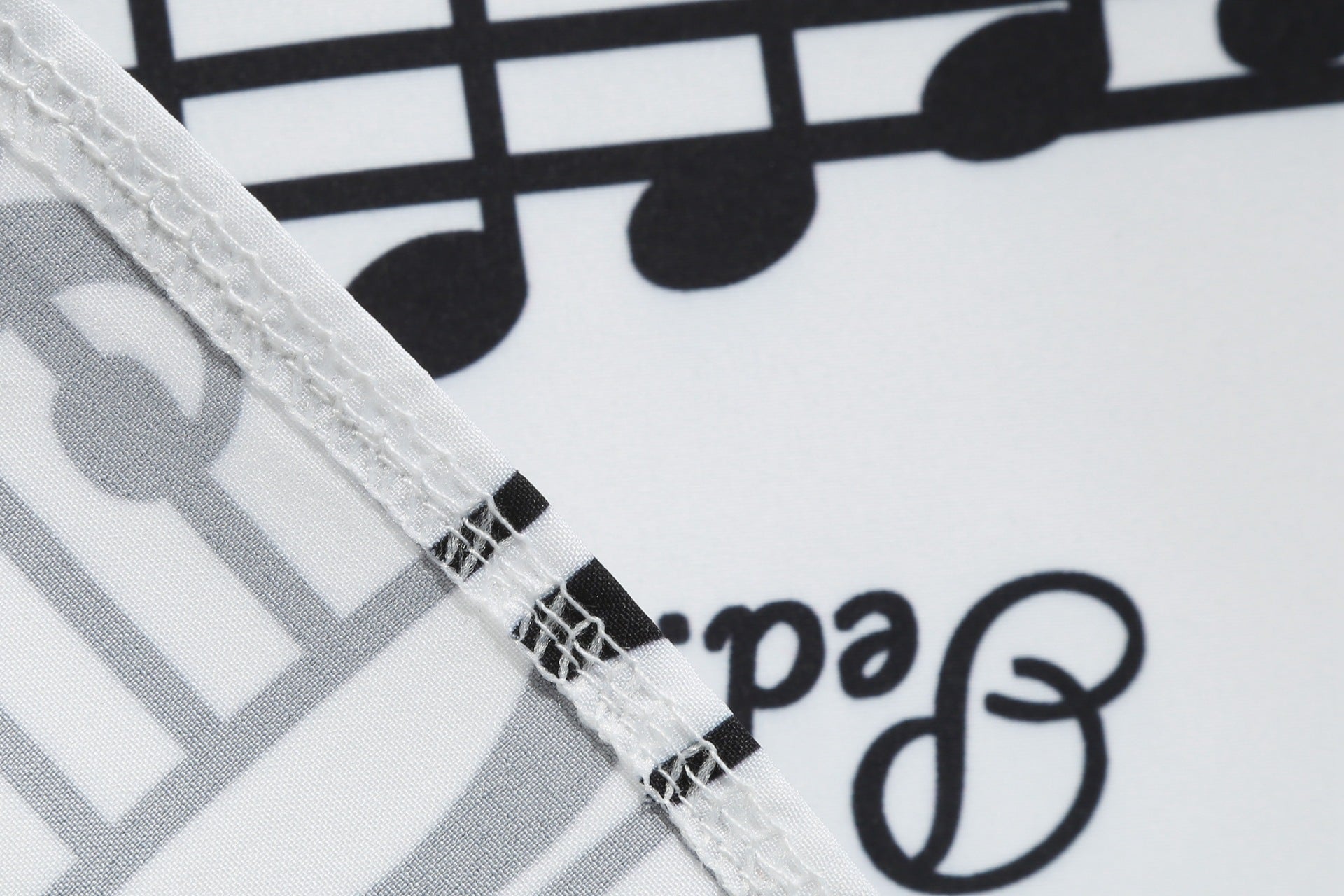 Vintage V Neck Long Sleeves Musical Note Winter Dresses-Vintage Dresses-Free Shipping at meselling99