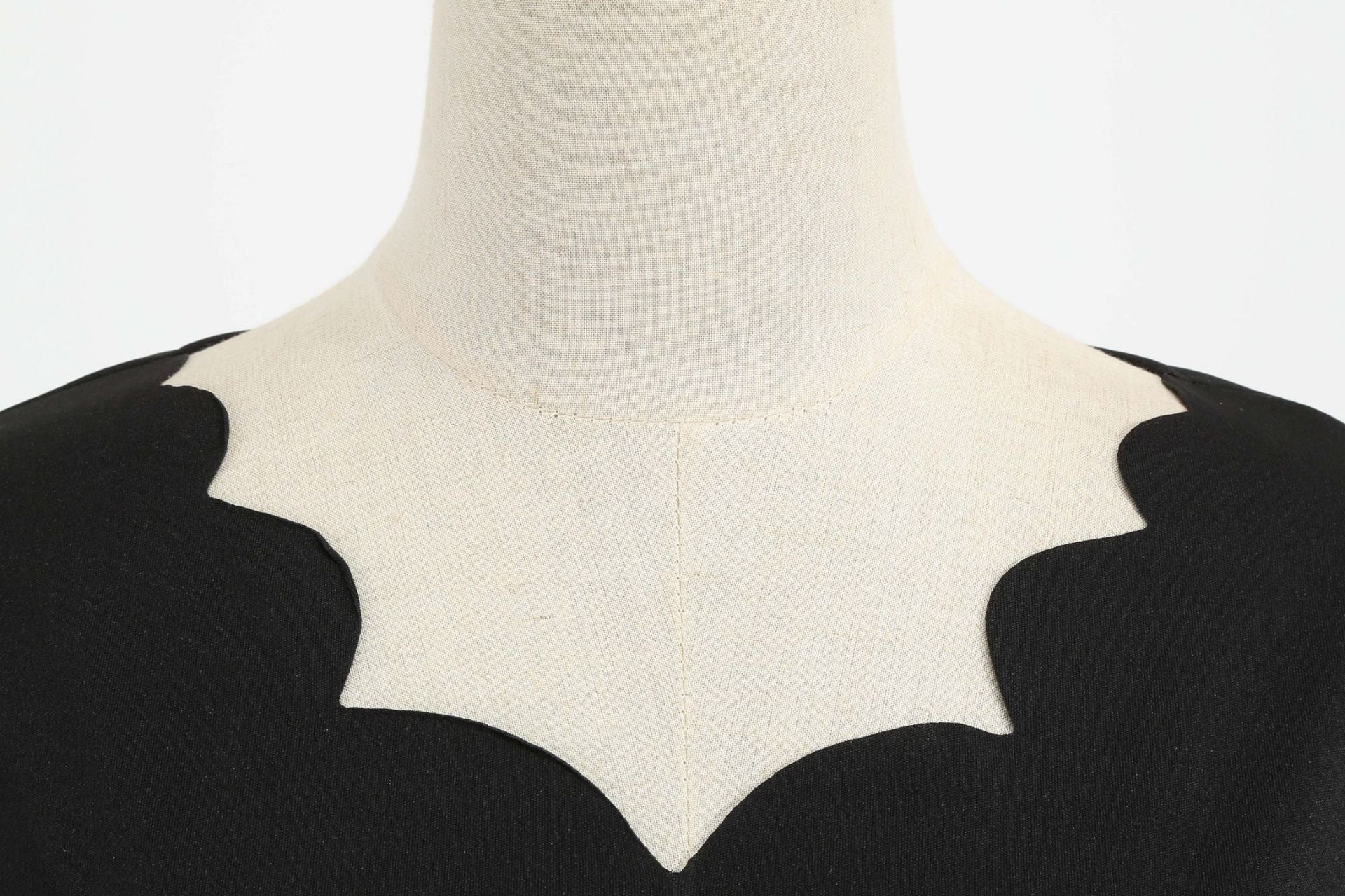 Vintage V Neck Long Sleeves Musical Note Winter Dresses-Vintage Dresses-Free Shipping at meselling99