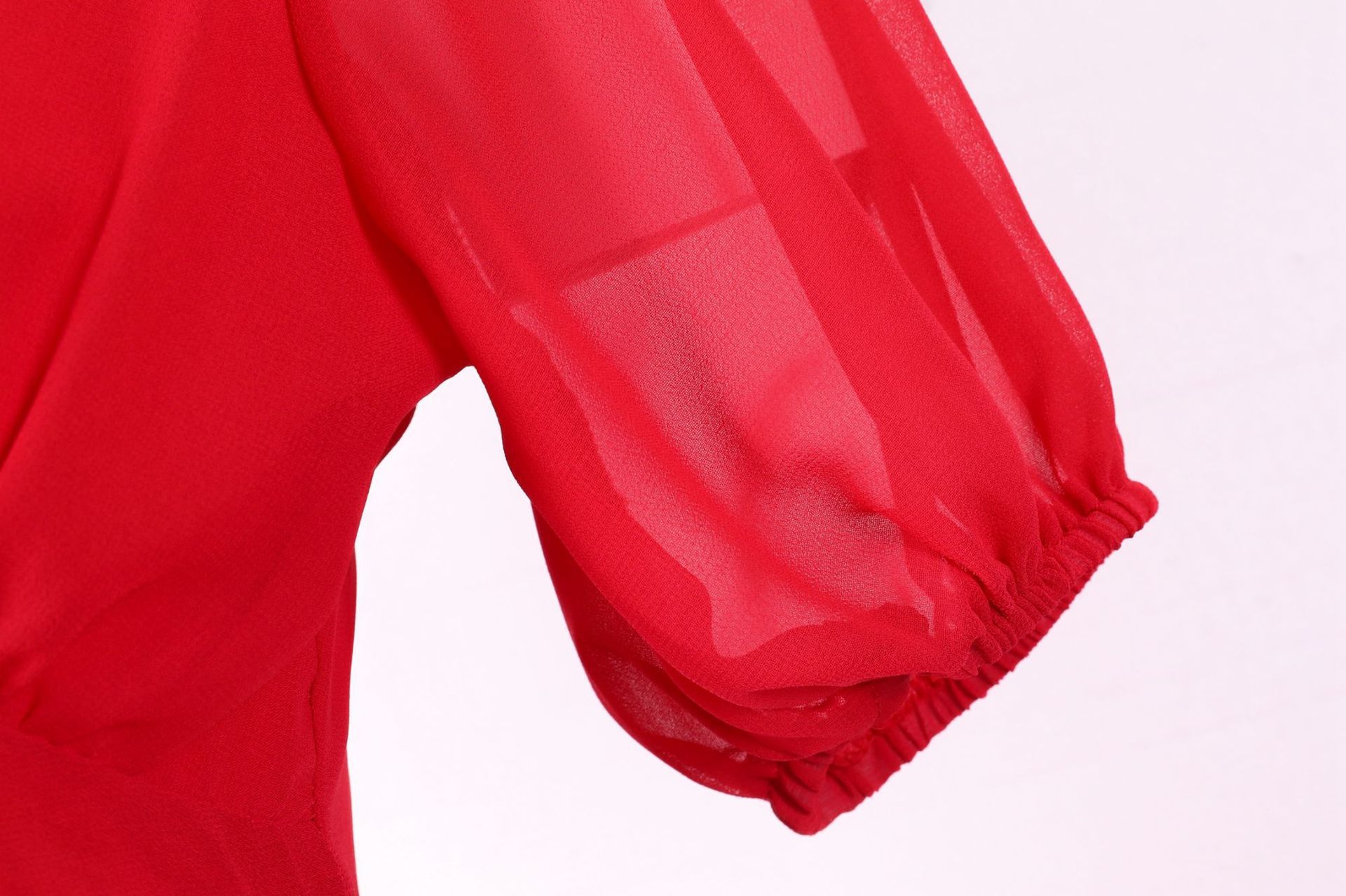 Chiffon Vintage Short Sleeves Dresses-Maxi Dresses-Free Shipping at meselling99