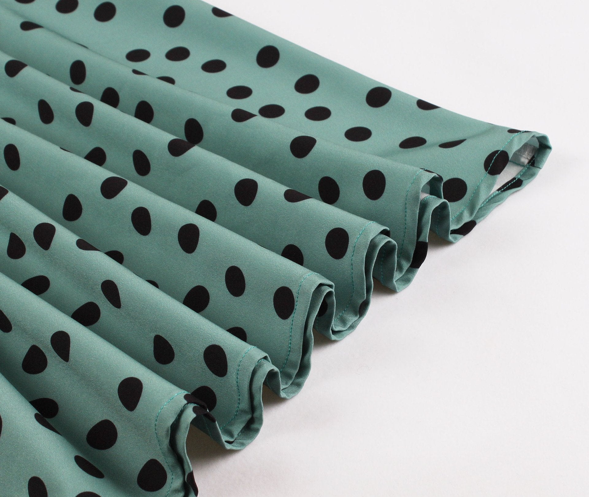 Women Summer Dot Print Retro Dresses-Vintage Dresses-Free Shipping at meselling99