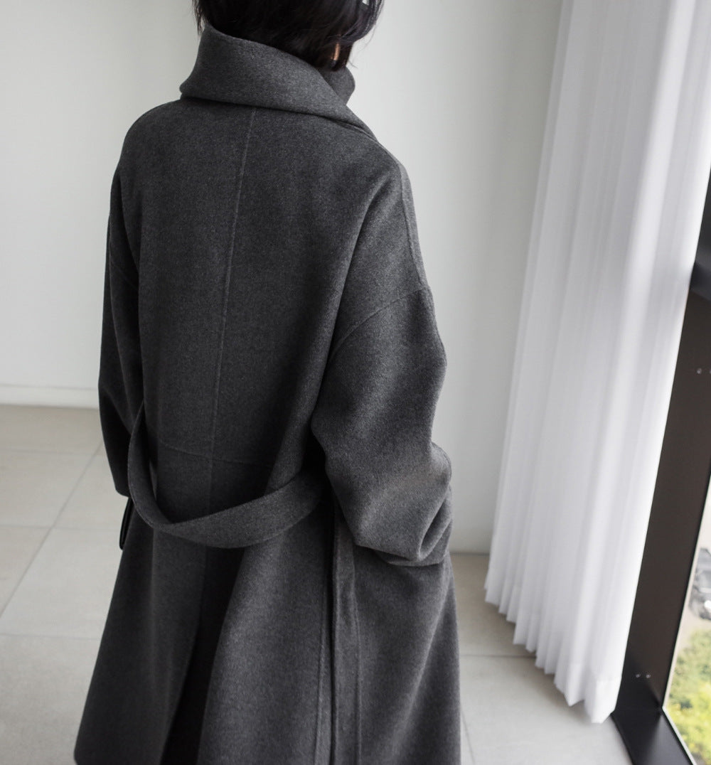 Luxury Designed Wool Plus Sizes Overcoat