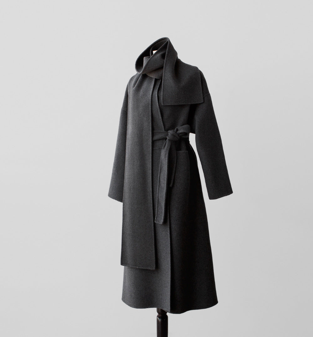 Luxury Designed Wool Plus Sizes Overcoat