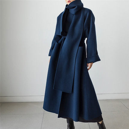 Luxury Designed Wool Plus Sizes Overcoat