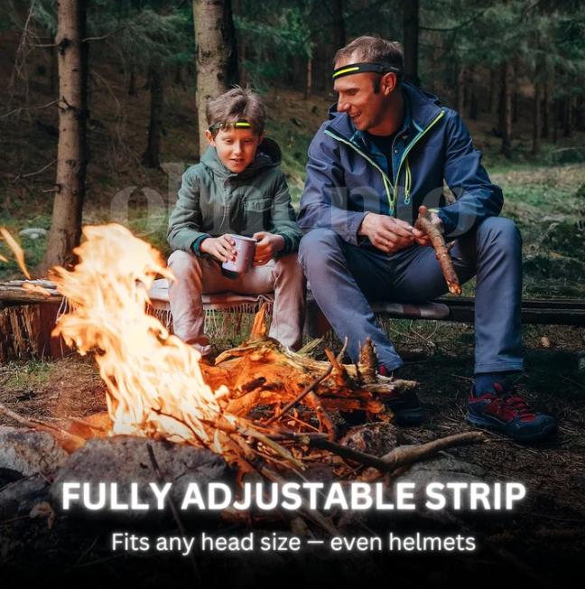 The HorizonBeam Headlamp - 230¡ã Wide Light, Hands-Free Comfort + 50% OFF