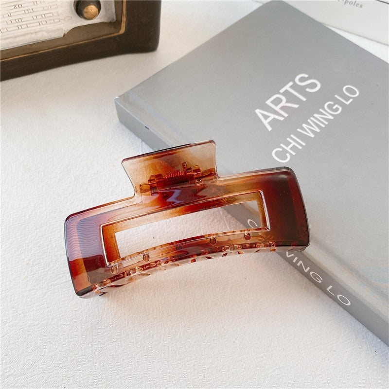 Solid Color Tie-Dye Claw Clip