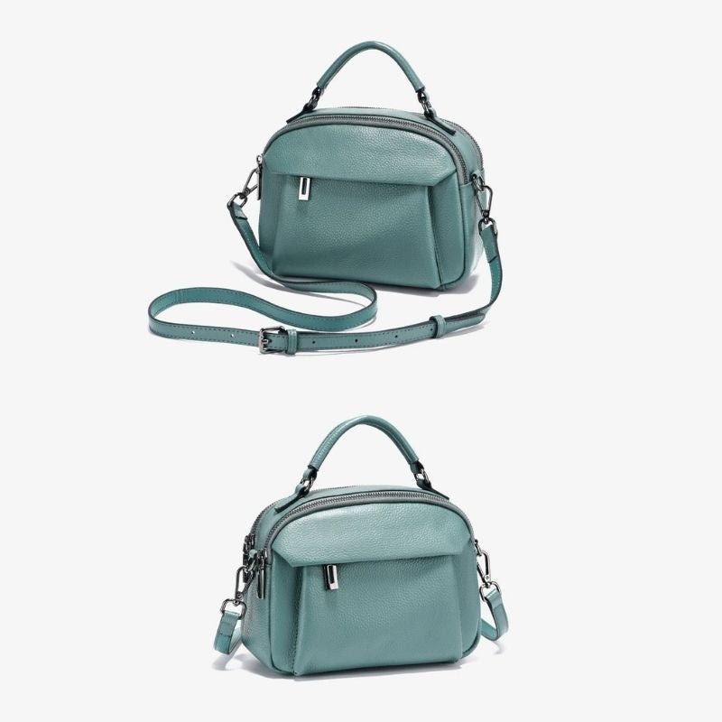 Stylish Genuine Leather Satchel Purse for Women