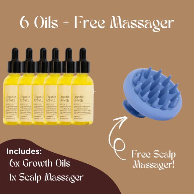 FolliPrime Synergy Oil - Achieve Visibly Thicker, Fuller Hair and Renewed Confidence - 1 + 1 FREE