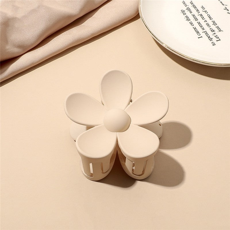 Fashion Solid Matte Hair Claw Clip