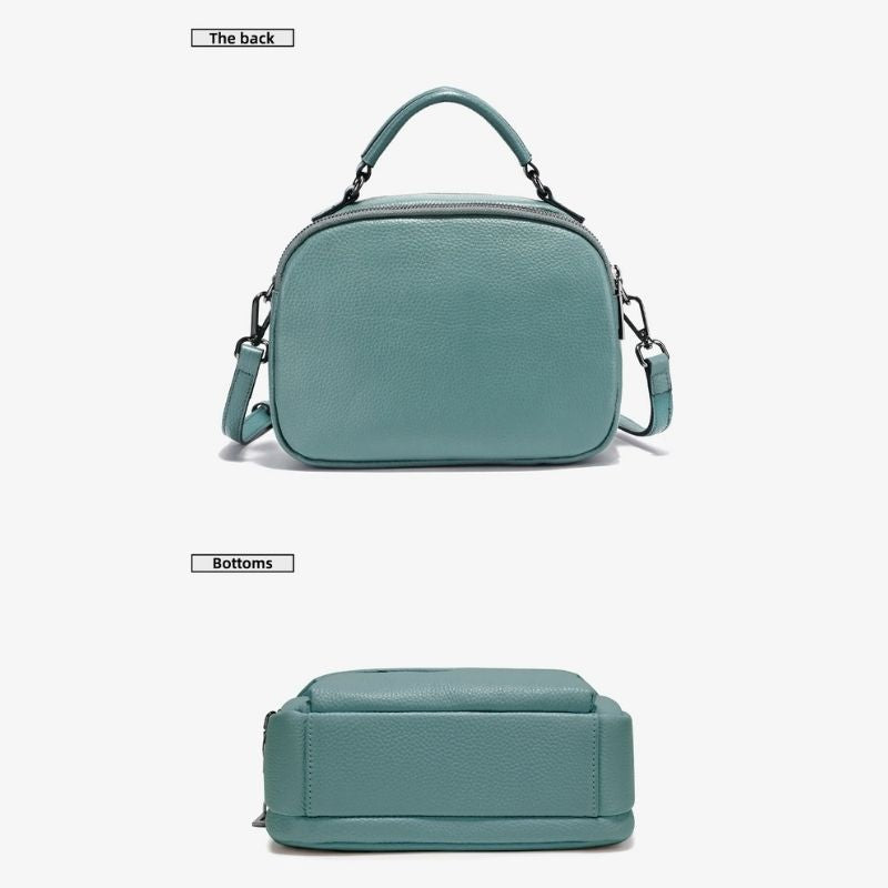 Stylish Genuine Leather Satchel Purse for Women