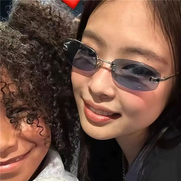 Frameless Edge Cut Sunglasses