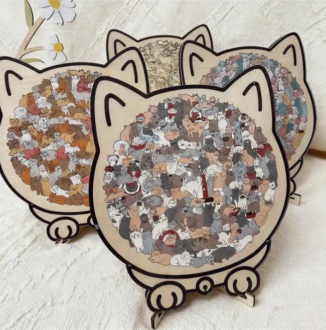 The Kitty-Clique Puzzle - A Calming Cat-Filled Challenge - 50% OFF