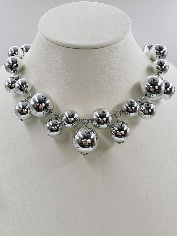 Geometric Solid Color Necklaces Accessories