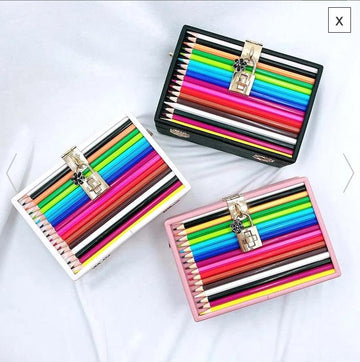 Rainbow Pencil Crossbody Bag